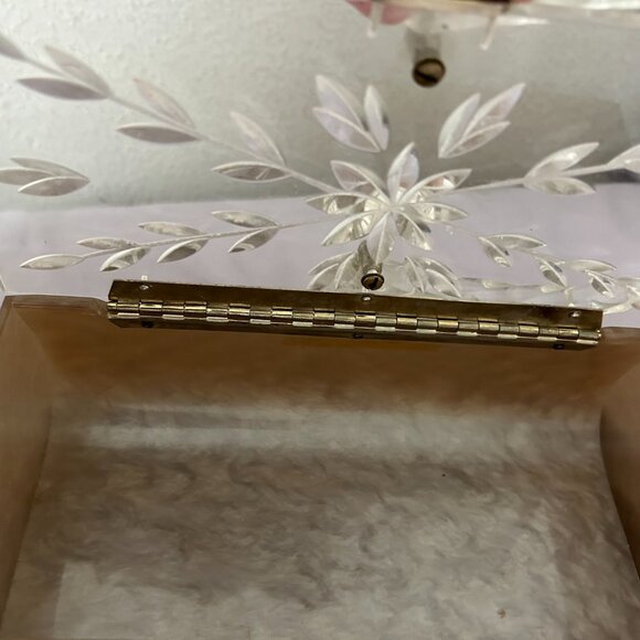 Lucite Box Purse 1950s Rockabilly - Picture 6 of 8